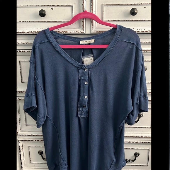 💙 New Free People loose fit in Tap size M - Picture 3 of 11